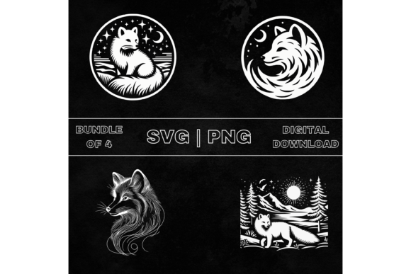 Download Arctic Fox SVG Bundle - Premium Resources