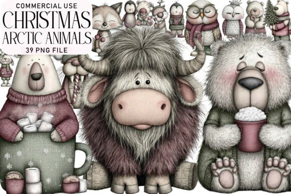 Download Arctic Animals Sublimation Bundle - Premium Bundle