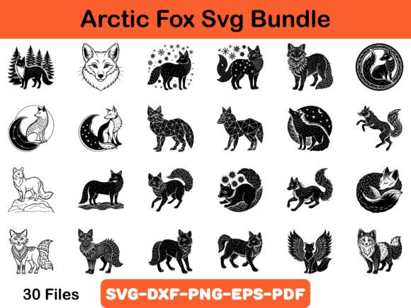 Download Arctic Fox Svg Bundle - Premium Bundle
