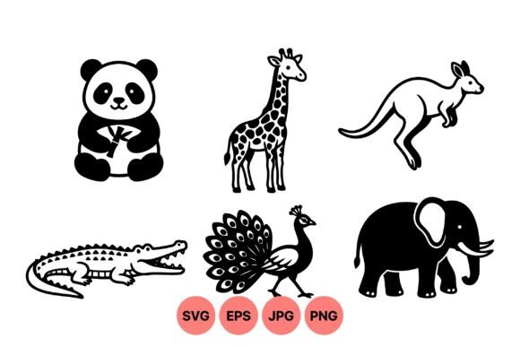 Download Cute Wildlife Animal SVG Clipart - Wildlife Collection
