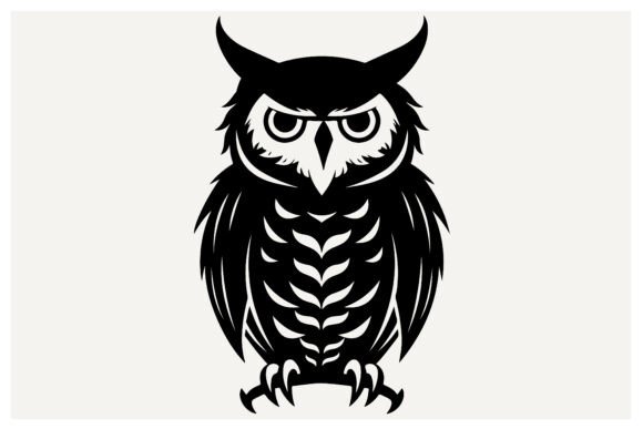 Download Owl, Classic Forest Wildlife Vector Art - Wildlife Collection